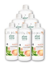 Aloe Vera Drinking Gel s příchutí Peach 6ks